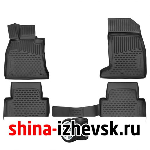 Коврик Autofamily коврики 3D в салон для KIA Stinger, 2017- , сед., 4 шт. ) в Ижевске